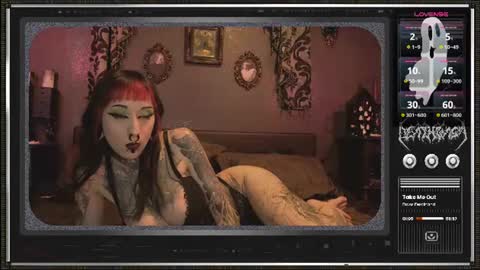 Snapshot of 666deathgasm chatting on June 2026 06:32:01 PM Juune online show from June 2026 06:32:01 PM
