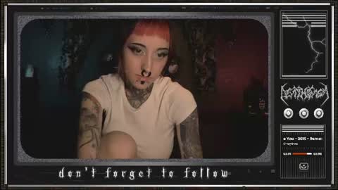 Snapshot of 666deathgasm chatting on July 2026 07:30:01 PM Juune online show from July 2026 07:30:01 PM