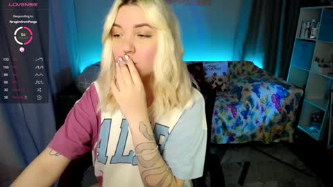 Snapshot of _blonde_barbie_ chatting on January 2025 07:46:02 AM Elizabeth online show from January 2025 07:46:02 AM