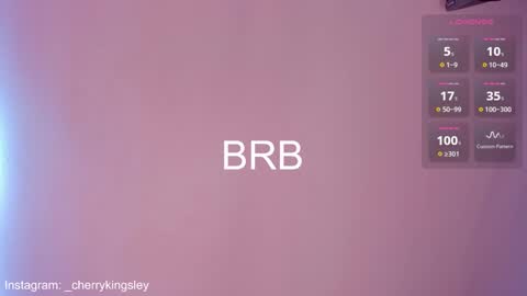 Cherrykingsley online show from February 2025 02:23:02 PM