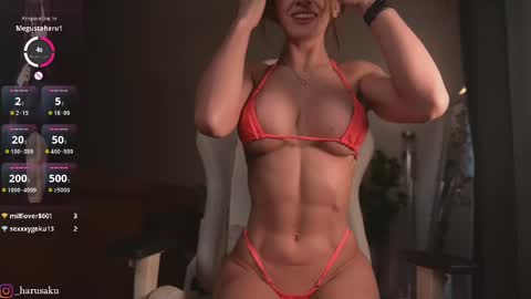 Snapshot of _haruu chatting on February 2025 06:28:01 AM Haru online show from February 2025 06:28:01 AM