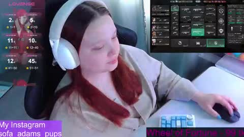 Snapshot of _sofia_adam_ chatting on February 2026 10:25:01 AM pups online show from February 2026 10:25:01 AM