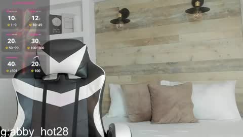 Snapshot of abby_curry chatting on June 2026 12:55:01 PM A B B Y online show from June 2026 12:55:01 PM