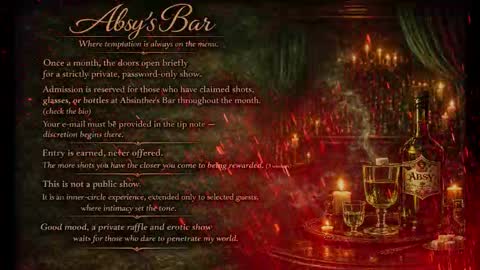 Snapshot of absinthee chatting on January 2026 08:18:02 PM absy online show from January 2026 08:18:02 PM