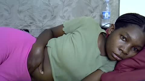 Snapshot of afronubians_ chatting on February 2025 09:45:02 AM pink and josphen online show from February 2025 09:45:02 AM