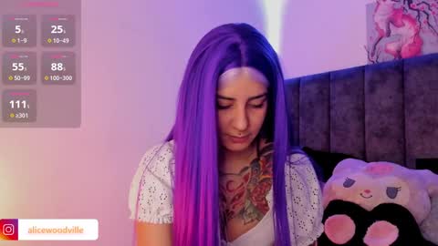 Snapshot of alicewoodville chatting on February 2025 02:32:02 PM Alice online show from February 2025 02:32:02 PM