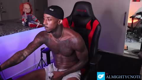 Almightycnote online show from October 2025 03:35:01 PM