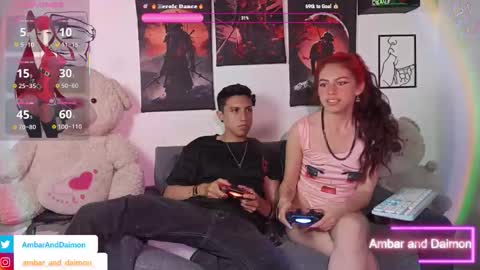 AMBAR AND DAIMON online show from October 2025 07:01:01 AM