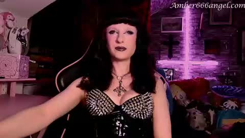 Snapshot of amberangel666 chatting on June 2026 04:08:01 AM DEMONESS AMBER 666 online show from June 2026 04:08:01 AM