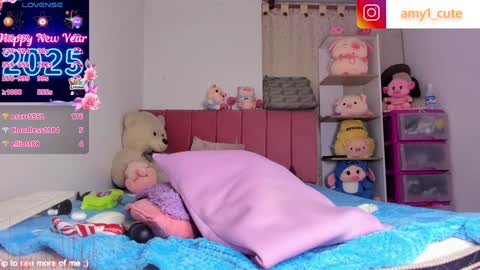 Snapshot of amy1cute chatting on January 2025 03:31:01 AM Amy online show from January 2025 03:31:01 AM