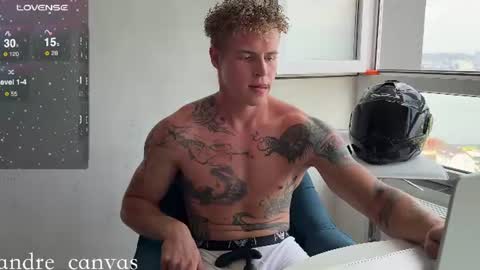 Snapshot of andre_canvas chatting on July 2026 08:01:02 AM Andre 23 and Alice 38 online show from July 2026 08:01:02 AM