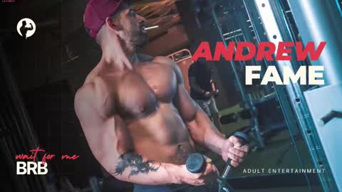 Snapshot of andrewfame chatting on February 2025 09:58:01 PM Andrew online show from February 2025 09:58:01 PM