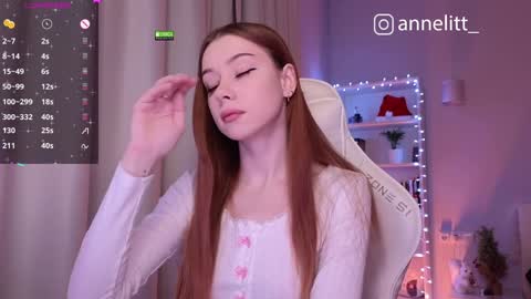 Snapshot of annelitt chatting on January 2025 06:45:02 PM annelitt online show from January 2025 06:45:02 PM