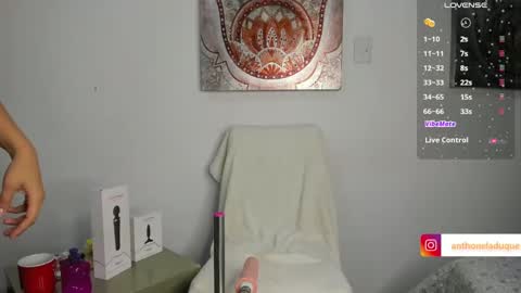 anthonelaDuque online show from January 2025 12:13:01 PM