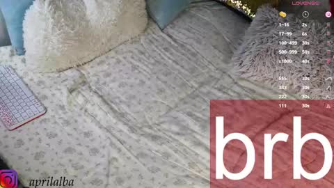 Snapshot of aprilinalba chatting on March 2026 06:06:01 AM ALEKSANDRA POLYAKOVA online show from March 2026 06:06:01 AM