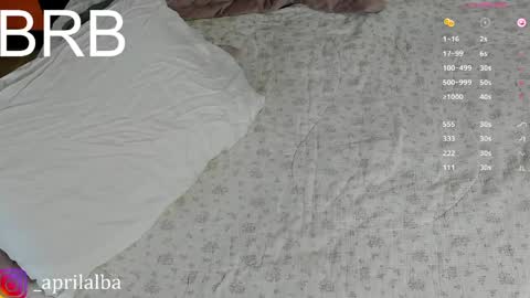 Snapshot of aprilinalba chatting on April 2026 01:39:01 AM ALEKSANDRA POLYAKOVA online show from April 2026 01:39:01 AM