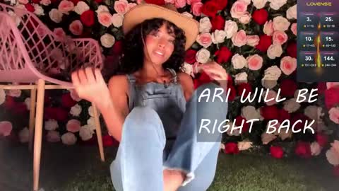 Snapshot of ariella_ruiz chatting on February 2025 06:20:01 PM A R I online show from February 2025 06:20:01 PM