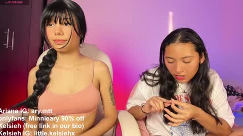 Ariana and Kelsieh online show from February 2025 10:33:01 PM