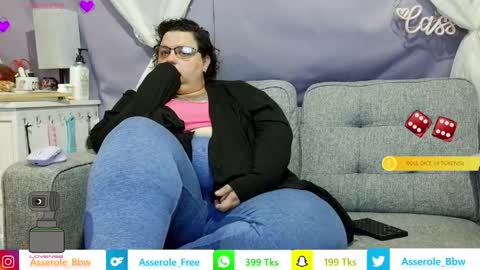 Snapshot of asserolee chatting on May 2026 07:49:02 AM Cassie online show from May 2026 07:49:02 AM