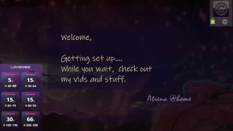 Atrena online show from March 2026 12:10:02 AM