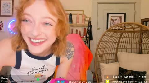 Beck the tongue online show from May 2026 09:11:02 PM