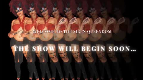 Queen Siren online show from February 2026 08:02:02 AM