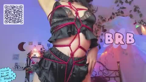 Snapshot of blushing_nymph chatting on January 2025 04:47:02 AM Im Nym Justa nymph on twitter and IG online show from January 2025 04:47:02 AM