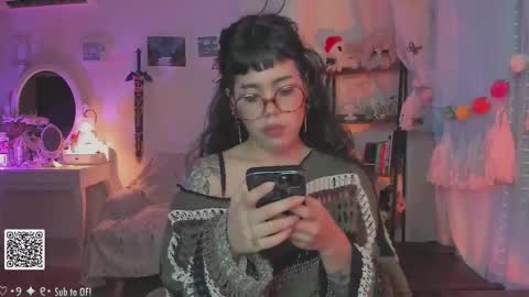 Snapshot of blushing_nymph chatting on September 2025 02:27:01 AM Im Nym Justa nymph on twitter and IG online show from September 2025 02:27:01 AM