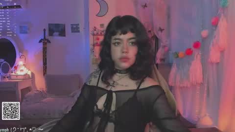 Snapshot of blushing_nymph chatting on September 2025 02:27:02 AM Im Nym Justa nymph on twitter and IG online show from September 2025 02:27:02 AM