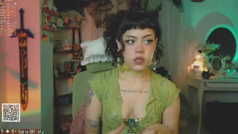 Snapshot of blushing_nymph chatting on November 2025 01:30:02 AM Im Nym Justa nymph on twitter and IG online show from November 2025 01:30:02 AM