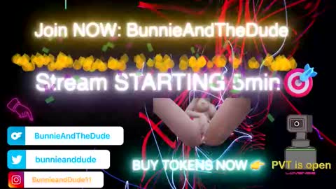 BUNNIE and THE DUDE TheLebowskis online show from November 2025 04:00:02 AM