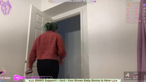 Snapshot of bunnycheekz chatting on February 2025 04:07:01 AM Tokki bunny online show from February 2025 04:07:01 AM