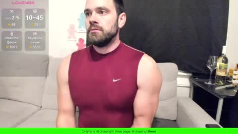 Snapshot of chasemason20 chatting on December 2024 12:30:01 AM Onlyfans chasingfit Instagram the arguer Twitter chasingfitOF online show from December 2024 12:30:01 AM