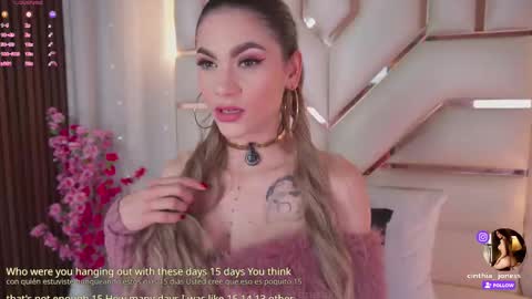 Snapshot of cinthia_jones2 chatting on March 2026 07:03:02 AM Cinthia online show from March 2026 07:03:02 AM