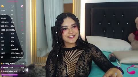 Snapshot of coraline_v chatting on December 2024 03:50:02 PM Coraline connected from 10 pm to 6 am Colombia time online show from December 2024 03:50:02 PM