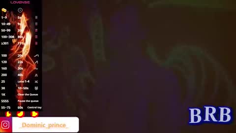 Snapshot of dominicprince chatting on October 2025 08:55:01 AM DOMINIC PRINCE online show from October 2025 08:55:01 AM