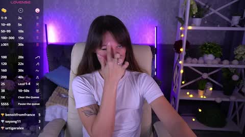 Snapshot of dreamylinaaa chatting on February 2025 10:21:02 AM Lina online show from February 2025 10:21:02 AM