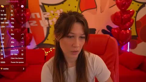 Snapshot of dreamylinaaa chatting on February 2025 11:00:02 AM Lina online show from February 2025 11:00:02 AM