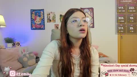 Snapshot of emilyincb1 chatting on February 2026 02:48:01 AM first stream May 5 ig online show from February 2026 02:48:01 AM