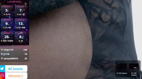 franchesca lussuria online show from January 2025 05:10:01 AM