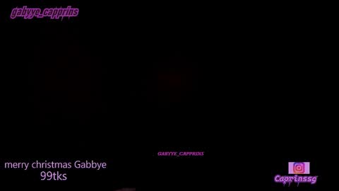 gabyye capprins online show from December 2025 12:08:01 AM