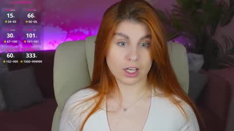 Snapshot of gingerrpink chatting on January 2026 01:46:01 PM Ginger Pink online show from January 2026 01:46:01 PM