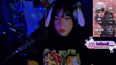 Snapshot of gloriette__ chatting on January 2025 04:22:02 AM LALISA online show from January 2025 04:22:02 AM