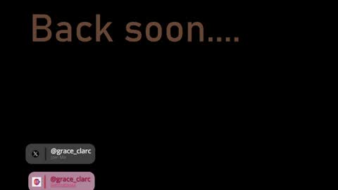 Grace clarc online show from April 2026 02:44:01 PM