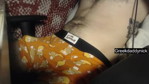 Snapshot of greekdaddynickofficial chatting on September 2025 06:35:01 PM greekdaddynickofficial online show from September 2025 06:35:01 PM