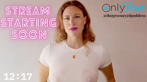 Green Eyed Goddess online show from January 2025 06:12:01 AM