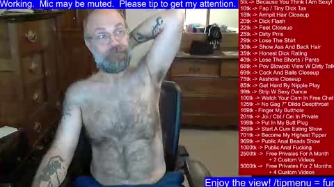 HairyDaddyBear69 online show from January 2025 02:15:02 PM