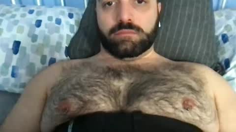 Snapshot of hairyleatherguy chatting on January 2025 11:12:02 AM Hairy Guy online show from January 2025 11:12:02 AM