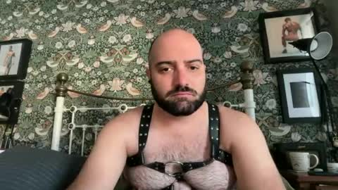 Snapshot of hairyleatherguy chatting on June 2026 08:23:02 AM Hairy Guy online show from June 2026 08:23:02 AM