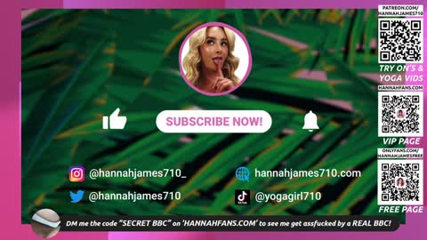 Hannah James online show from January 2025 04:33:02 PM